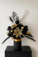 Luxe Kerst Kunstboeket - Handgemaakt & Uniek!, Huis en Inrichting, Ophalen of Verzenden, Nieuw, Binnen