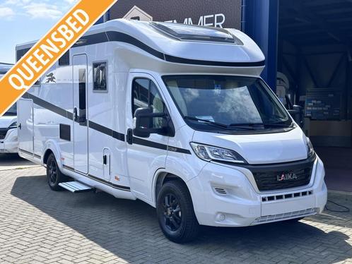 Laika Ecovip L 4012 ds queensbed+vlakke vloer compleet prijs, Caravans en Kamperen, Campers, Bedrijf, Half-integraal, tot en met 4