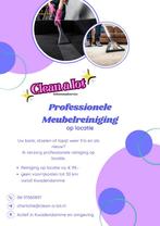 Meubelreiniging op locatie | schoonmaakservice Clean a lot, Schoonmaken bedrijfsruimte