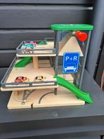 Garage van hout, Kinderen en Baby's, Speelgoed | Houten speelgoed, Ophalen of Verzenden, Overige typen