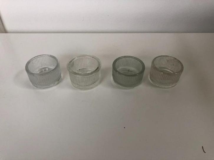 B282 Originele Waxine lichthouder 5 en T theelichthouder, Huis en Inrichting, Woonaccessoires | Kandelaars en Kaarsen, Gebruikt