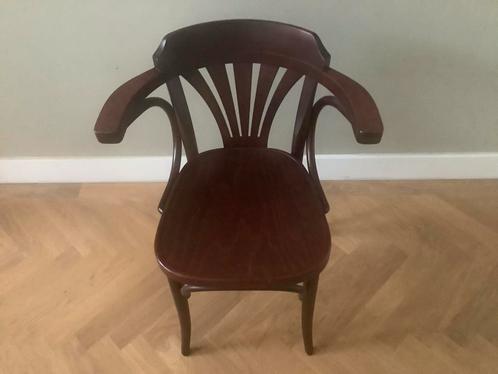 Nieuwe Thonet Stijl Eetkamerstoel, Huis en Inrichting, Stoelen, Zo goed als nieuw, Vier, Hout, Bruin, Ophalen
