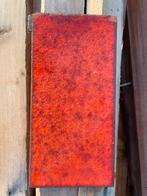 Vintage Staloton Tegels (~800 stuks) Roodoranje - Jaren 70, Doe-het-zelf en Verbouw, Tegels, Ophalen, Gebruikt, Minder dan 20 cm