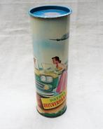 blik (leeg) Patria biskwies reisverpakking, jaren 60., Verzamelen, Blikken, Ophalen of Verzenden, Gebruikt, Koek(jes)