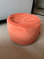 Fatboy Poef Velvet Rhubarb, Huis en Inrichting, Banken | Voetenbanken en Poefen, Gebruikt, Rond, Ophalen of Verzenden, Stof