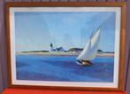 Fotoprint  "Zeilschip op zee" Edward Hopper, Ophalen, Gebruikt