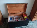 Houten kist, Huis en Inrichting, Woonaccessoires | Kisten, Ophalen, Minder dan 50 cm, Gebruikt, 50 tot 100 cm