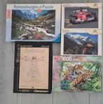 Diverse puzzels 1000 en 3000 stukjes, Ophalen of Verzenden