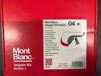 Mont blanc activa + 04 adapter kit nieuw in doos, Nieuw, Ophalen of Verzenden