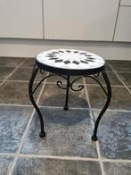 Leuk mozaïek bijzettafeltje, Ophalen, Minder dan 55 cm, Mozaïek, Rond