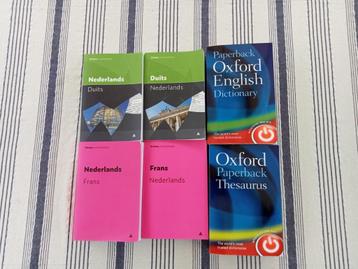verschillende woordenboeken beschikbaar voor biedingen