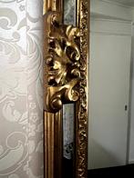 Kuifspiegel belegd met bladgoud, Antiek en Kunst, Antiek | Spiegels, 50 tot 100 cm, 100 tot 150 cm, Rechthoekig, Ophalen