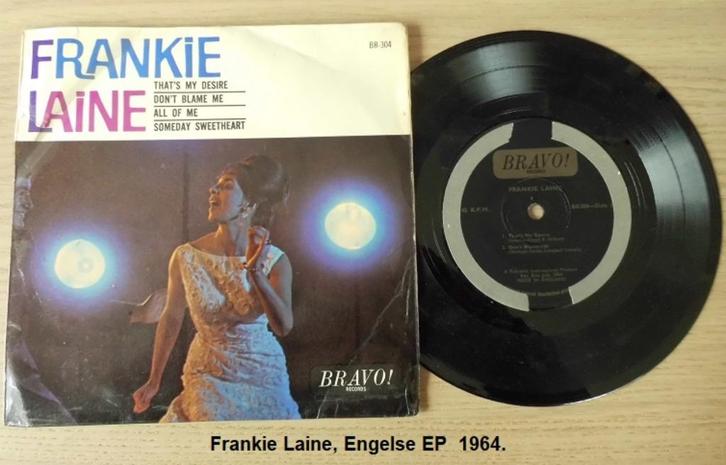 Engelse EP uit 1964, FRANKIE LAINE, thats my desire, Cd's en Dvd's, Vinyl | Wereldmuziek, Zo goed als nieuw, Overige soorten, Overige formaten