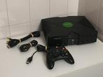 Xbox Original met Originele Controller & kabels, Ophalen of Verzenden, Gebruikt, Met 1 controller