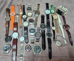 Partij horloges, lot watches, vintage tot heden, verzameling, Casio, Staal, Verzenden, Polshorloge