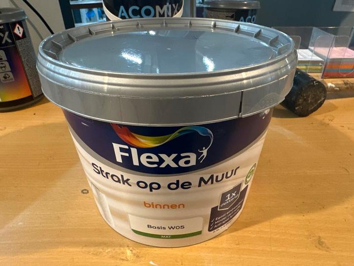Flexa Muurverf - zandkleur-, Doe-het-zelf en Verbouw, Verf, Beits en Lak, Nieuw, Verf, Minder dan 5 liter, Overige kleuren, Ophalen of Verzenden