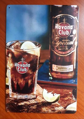 Havana Club 20x30 cm Reclamebord 