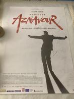 AZNAVOUR   FILMPOSTER   70-100 cm, Verzamelen, Posters, Ophalen of Verzenden, Zo goed als nieuw, Deurposter of groter, Film en Tv