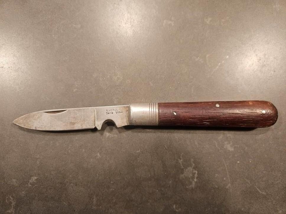 R. Herder (Solingen) Zakmes Serie 500 / nr. 513, Antiek en Kunst, Antiek | Gereedschap en Instrumenten, Ophalen of Verzenden