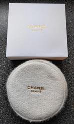 Chanel pounch rond, Sieraden, Tassen en Uiterlijk, Toilettassen, Verzenden, Nieuw, Beige, Dame