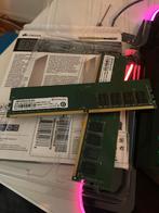 Trancend - 2x8GB ramgeheugen 3200MHZ, Computers en Software, RAM geheugen, DDR4, Ophalen of Verzenden, Zo goed als nieuw, Desktop