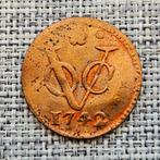 Oude munt VOC duit Holland 1742, Ophalen of Verzenden, Vóór koninkrijk, Overige waardes, Losse munt