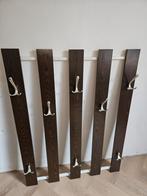 Vintage Wandkapstok Pastoe Stijl Wenge Hout, Huis en Inrichting, Woonaccessoires | Kapstokken, Gebruikt, Minder dan 100 cm, Hout