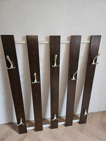Vintage Wandkapstok Pastoe Stijl Wenge Hout beschikbaar voor biedingen