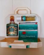 4711 vintage koffertje +inhoud 1960, Ophalen of Verzenden, Parfumfles