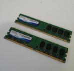 2 x A data RAM Geheugen ( 2 GB / DDR 2 ), Computers en Software, RAM geheugen, Ophalen of Verzenden, Zo goed als nieuw, DDR2, Desktop