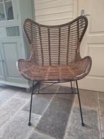 Rotan stoel, Huis en Inrichting, Stoelen, Ophalen, Zo goed als nieuw, Bruin, Eén
