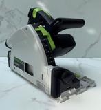 FESTOOL TS 55 INVALZAAG MET LINIAAL 1400MM & 2400MM Z.G.A.N, Doe-het-zelf en Verbouw, Ophalen, Festoolstraat 1, Invalzaag, Zo goed als nieuw