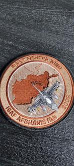 Swirl first fighter wing ISAF Afghanistan 2005, Embleem of Badge, Amerika, Luchtmacht, Ophalen of Verzenden