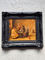 Antiek schilderij op paneel, Ophalen of Verzenden