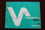 Honda CB550F F1 1977 motorcycle parts list CB550 F  F1, Ophalen of Verzenden, Honda
