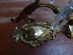 Barok wandlampje met glas en kristal, Antiek en Kunst, Ophalen of Verzenden