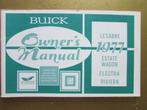 1977 BUICK Full size modellen Owner's Manual, Ophalen of Verzenden