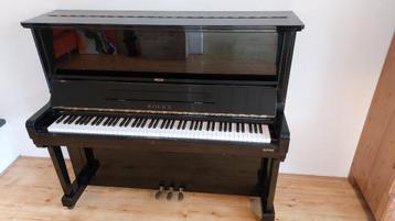 Zwarte Rolex Piano met kruk - Prachtige Klank! beschikbaar voor biedingen