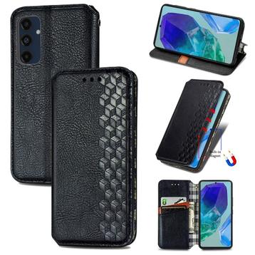 Luxe PU Lederen Wallet Case Set voor Galaxy S25 FE _ Zwart beschikbaar voor biedingen