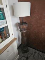 Robuuste sobere lamp van vol hout, Ophalen, Hout, Minder dan 100 cm