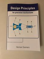 Design principles for precision mechanisms, Boeken, Techniek, Ophalen of Verzenden, Nieuw, Werktuigbouwkunde, Herman Soemers