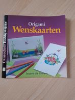 ORIGAMI WENSKAARTEN door Jeanne de Gooyer, Ophalen of Verzenden, Zo goed als nieuw, Overige onderwerpen