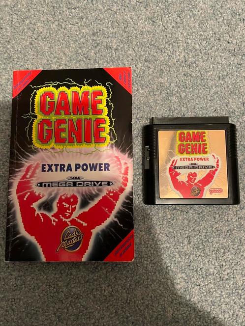 Game Genie Sega Megadrive met handleiding en garantie, Spelcomputers en Games, Games | Sega, Zo goed als nieuw, Mega Drive, 1 speler