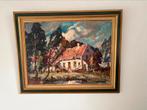 Cornelis de Kort - Vlaamsche Boerderij, Antiek en Kunst, Kunst | Schilderijen | Klassiek, Ophalen