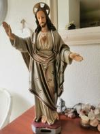 Groot jezus heilighart beeld., Antiek en Kunst, Ophalen of Verzenden