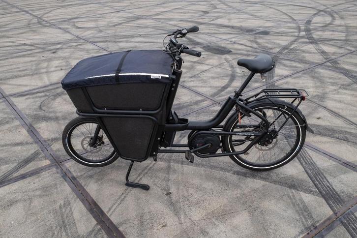 Urban Arrow Shorty elektrische bakfiets, Fietsen en Brommers, Fietsen | Bakfietsen, Gebruikt, Overige merken, 4 kinderen of meer