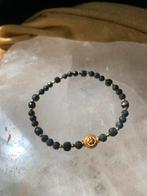 Edelopaal opaal zwart geluk beschermt opbeurend power uniek, Sieraden, Tassen en Uiterlijk, Armbanden, Met edelsteen, Zwart, Nieuw