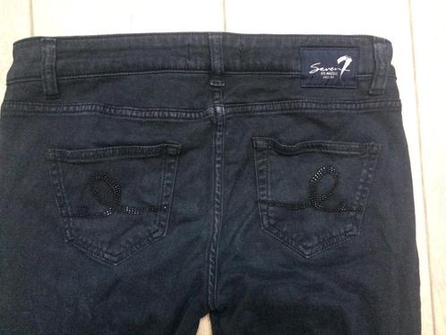 Seven 7 jeans skinny zwart grafiet grijs 28: S/36, Kleding | Dames, Broeken en Pantalons, Zo goed als nieuw, Maat 36 (S), Zwart
