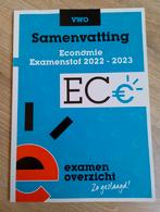 ExamenOverzicht - Samenvatting Examenstof Economie VWO, Ophalen of Verzenden, Nederlands, Overige niveaus, ExamenOverzicht