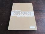 Suzuki GR650 1983 1984 werkplaatshandboek manual, Ophalen of Verzenden, Suzuki